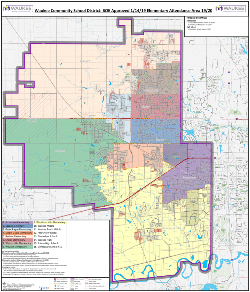 Board Approves Elementary Boundaries - Waukee Community School District