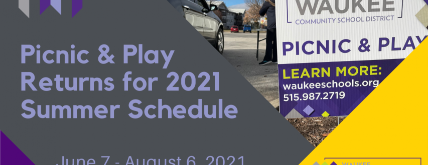 Picnic & Play Returns for 2021 Summer Break