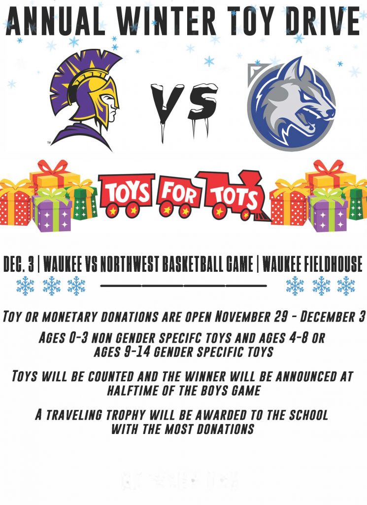 Toy Drive. WHS NWHS