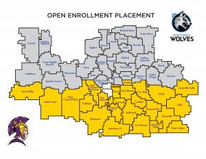 Open Enrollment Placement Map