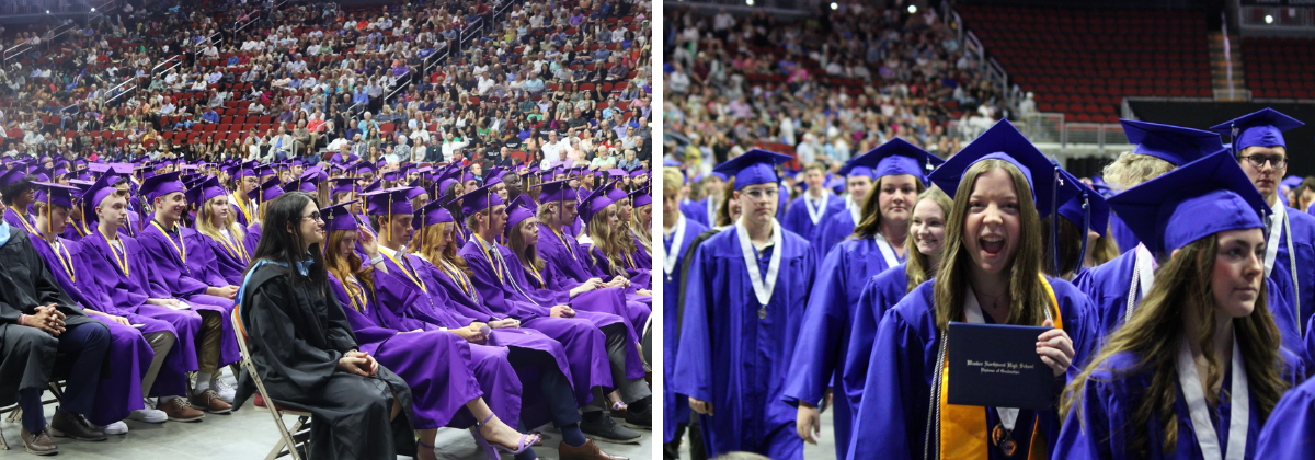 High School commencement images