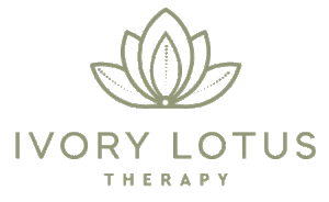 Green letters - Ivoy lotus therapy logo