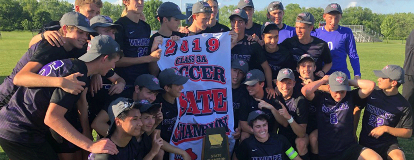 Boys Soccer Wins Back to Back Titles