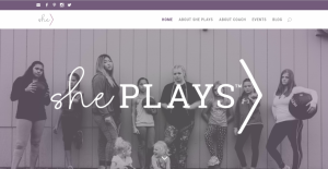 She Plays Website