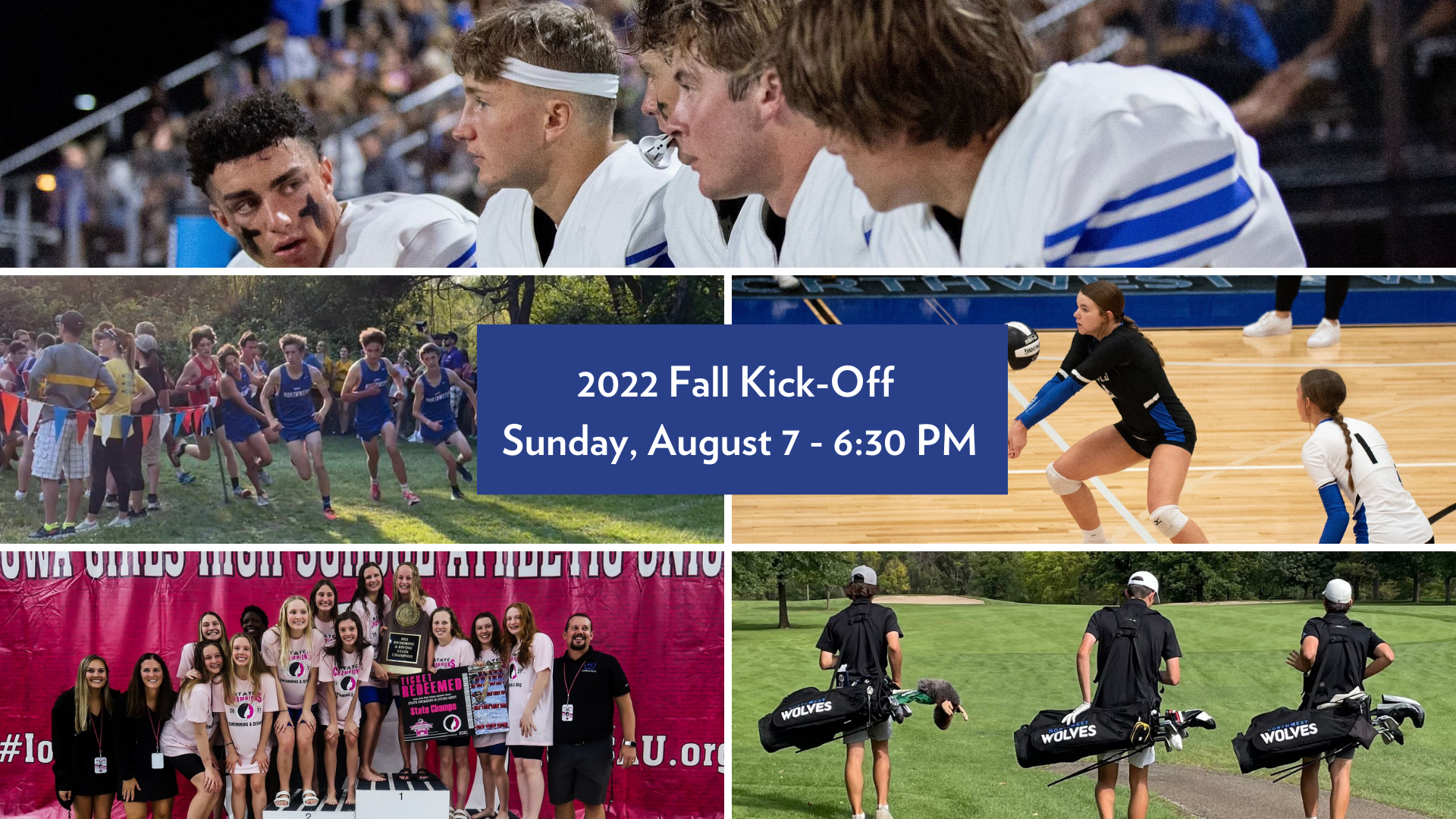 2022 Fall Kick Off Sunday, August 7 630 PM