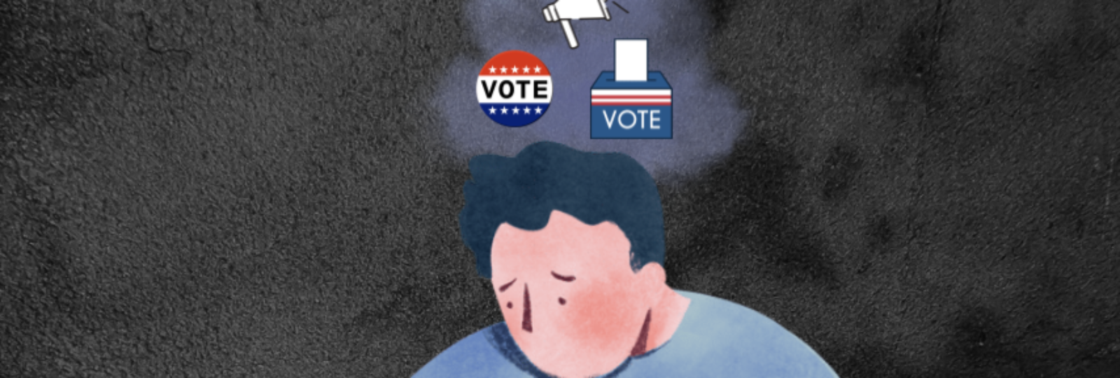 Canva Homemade Election Anxiety Article Graphic