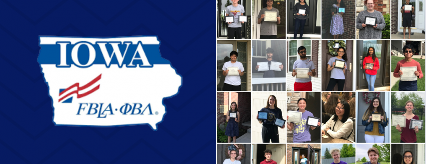 Waukee Chapter of FBLA Earns Awards